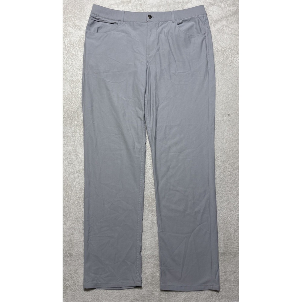 Johnny-O Prep Performance Golf Pants Mens Size 38x31 Gray